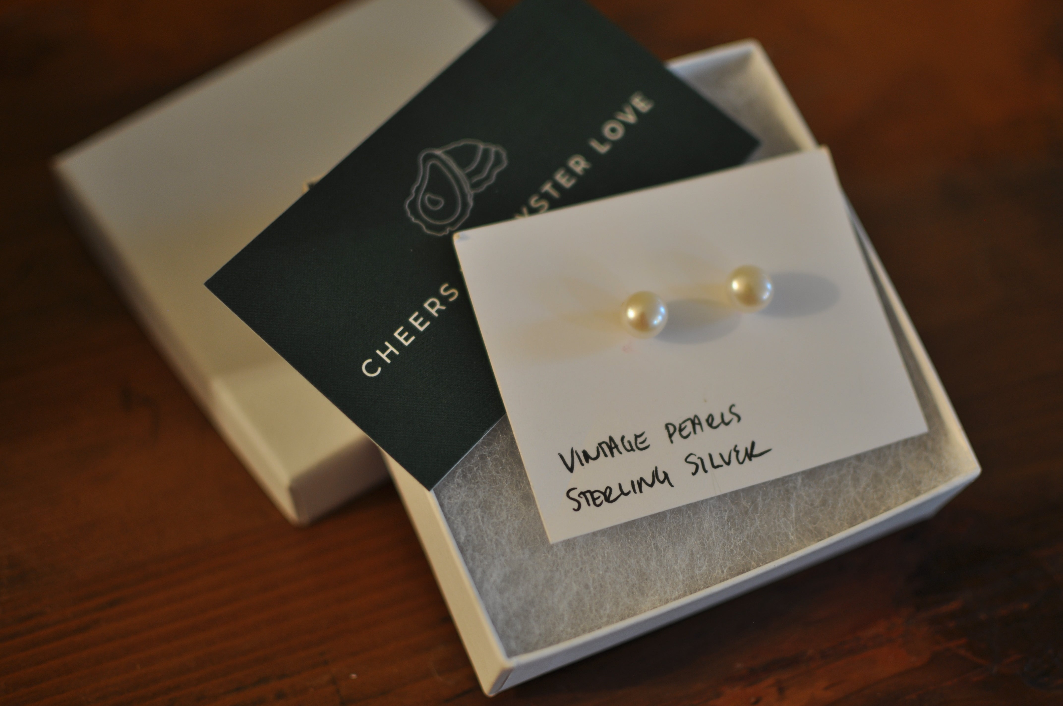 Vintage Pearl Earrings