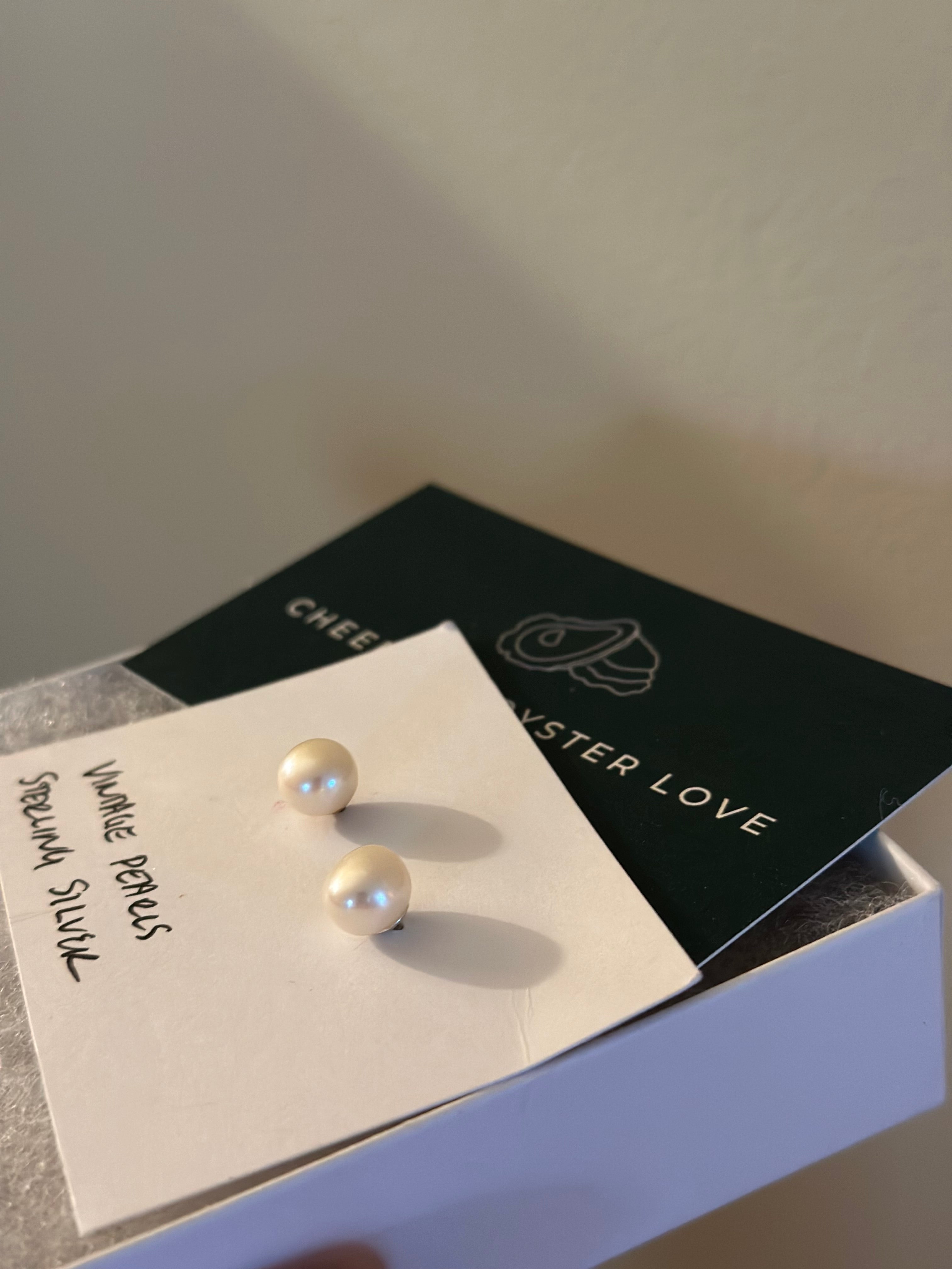 Vintage Pearl Earrings