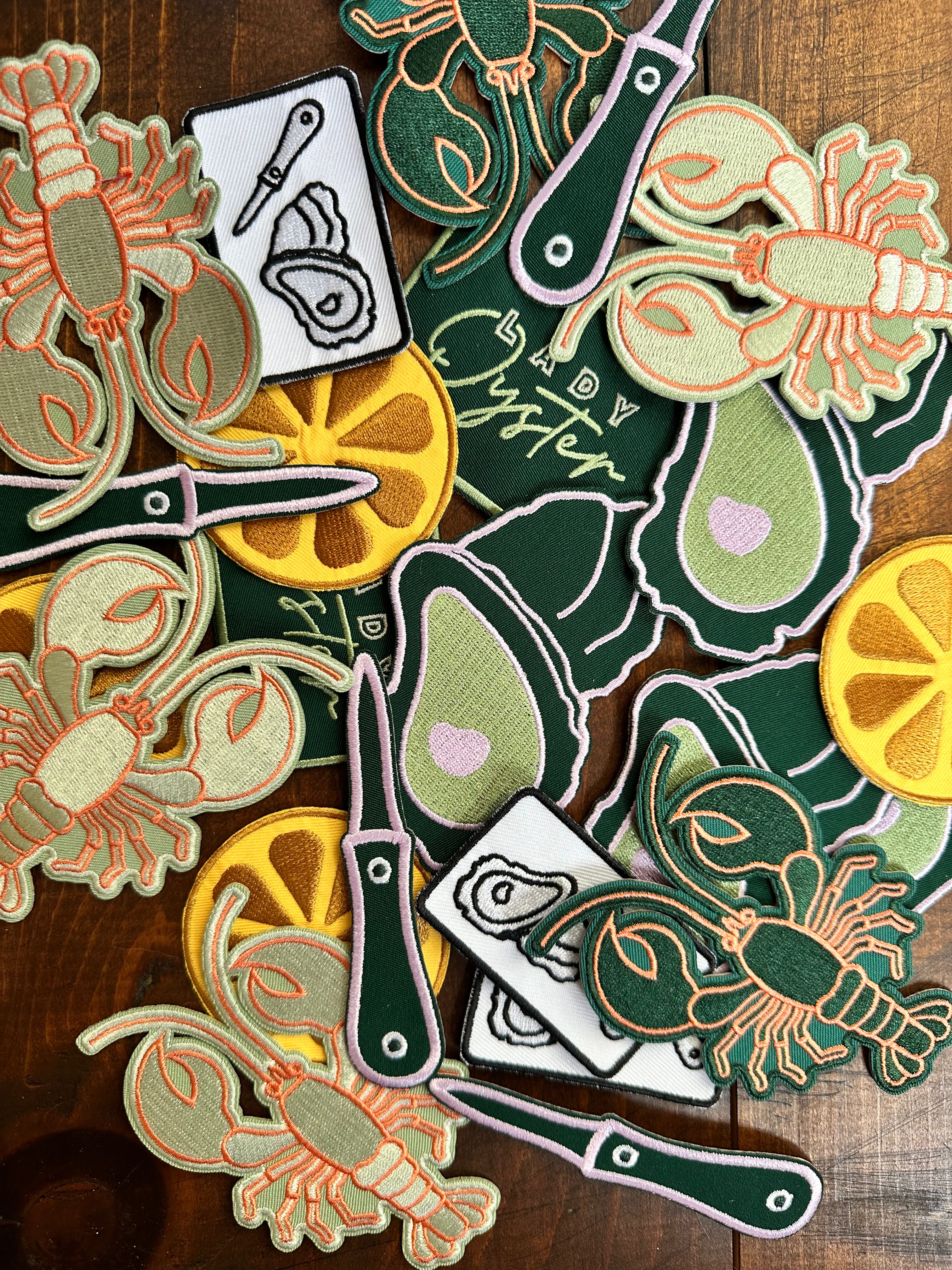 Lady Oyster Patches