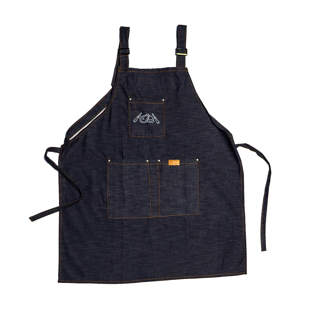 Denim Apron w/ Shellfish Logo