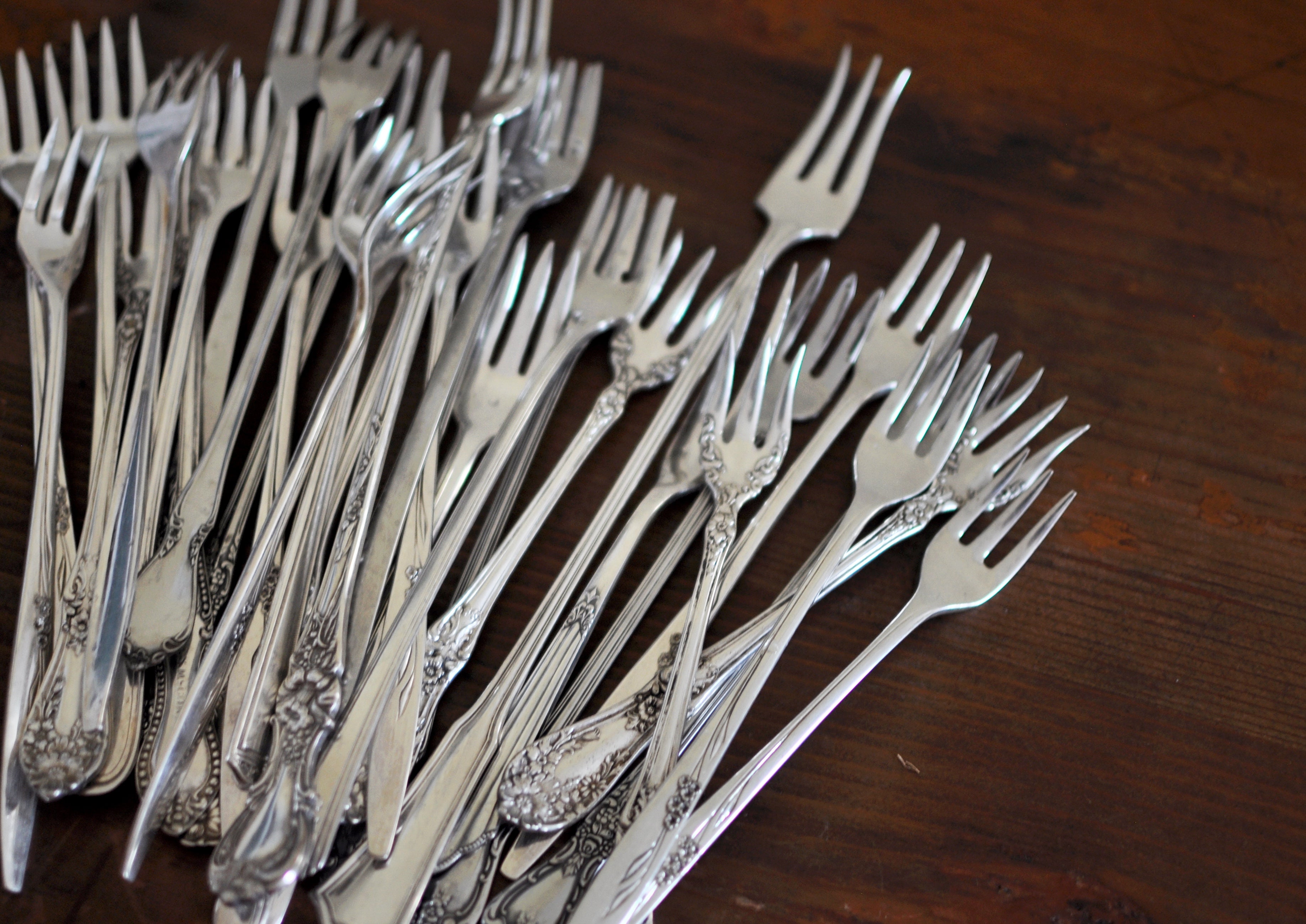 Vintage Cocktail Forks (Set of 4)